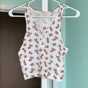 Urban outfitters floral tank
